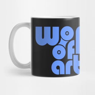 Work Of Art - Blue Mug